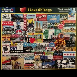 White Mountain Jigsaw Puzzle